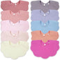 Baby Bibs Muslin Drool Teething Drooling Bibs for Baby Girl Boy Muslin Cotton