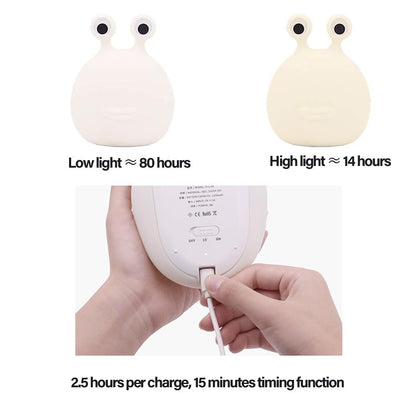 Led Cute Dog Night Light, Dimmable Nursery Puppy Kawaii Lamps, Super Squishy Silicone USB Rechargeable Touch Control Night Lamp for Kids Adults, Used for Camping Party Room Decor (Dog)