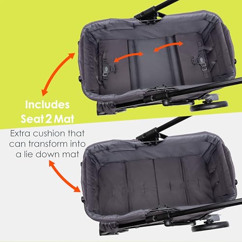 Baby Trend Expedition Stroller Wagon, Liberty Midnight