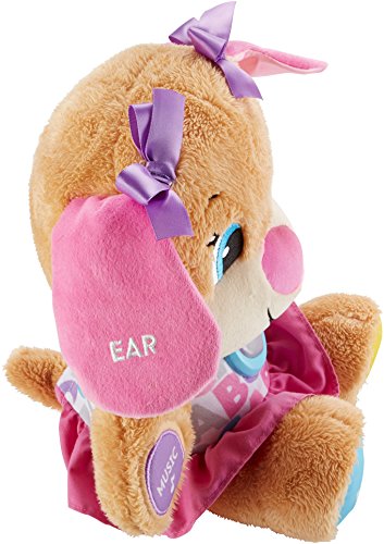 Fisher-Price Baby & Toddler Toy Laugh & Learn Smart Stages Puppy Musical Plush with Lights & Phrases for Infants Ages 6+ Months