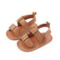 Meckior Baby Infant Boy Girl Sandals Newborn Non-Slip Soft Rubber Sole Sandals for Baby Boys Open-Toe Outdoor Casual Summer First Walkers Shoes