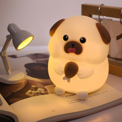 Cute Frog Night Light for Kids, Color Changeable Soft Silicone Sleeping Night Lamp for Nursery, Dimmable Timer Rechargeable Colorful Baby's Light Room Decor Children Gifts