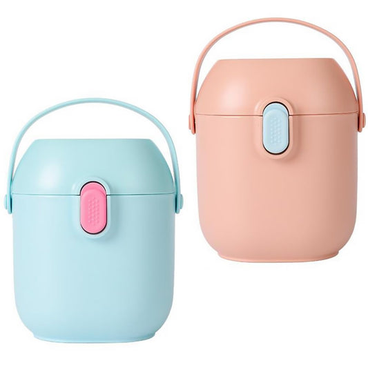 2 Set Milk Powder Box Formula Holder Formula Container Food Storage Containers Snack Storage Container Formula Powder Portable Milk Case High Capacity Formula Milk Pp