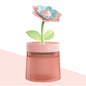 Shun Cheng Fa Landscape Night Light Humidifier with 2 Mist Modes, 320mL Large Tank Whisper-Quiet for Baby/Nursery/Office, Portable Mini Air Moisturizer (Gardenia Green)