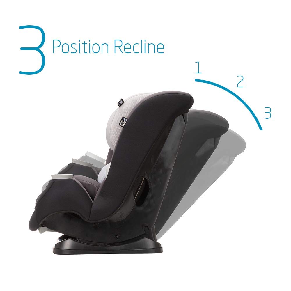 Maxi-Cosi Pria All-in-One Convertible Car Seat, Rear Facing Car Seat for Infants from 4-40 lbs, Forward Facing Car Seat up to 100 lbs in Booster Seat Mode, Rose Pink Sweater