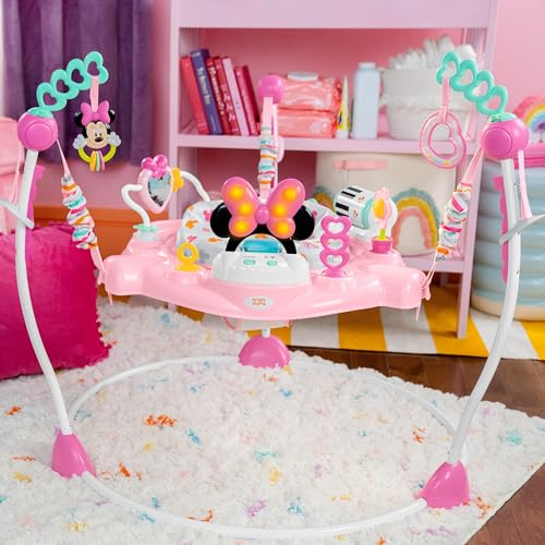 Bright Starts Disney Baby Finding Nemo Sea of Activities Baby Activity Center Jumper with Interactive Toys, Lights, Songs & Sounds, 6-12 Months (Blue)