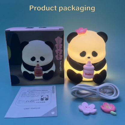 Led Cute Dog Night Light, Dimmable Nursery Puppy Kawaii Lamps, Super Squishy Silicone USB Rechargeable Touch Control Night Lamp for Kids Adults, Used for Camping Party Room Decor (Dog)