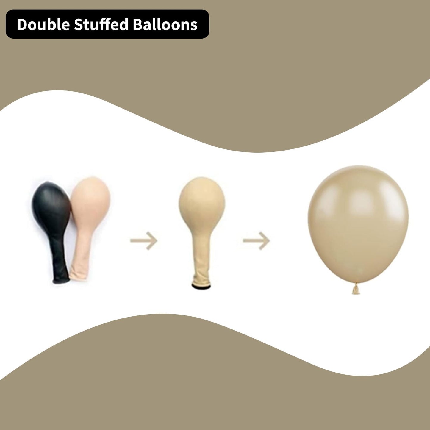 Retro Blush Pink Balloons, 60 Packs 12 Inch Dusty Pink Metallic Chrome Rose Gold White Sand Nude Balloons for Bridal Baby Shower Girls Boho Birthday Wedding Decorations Supplies