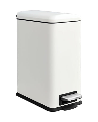 Diaper Pail, Baby Diaper Trash Can with Removal Inner Liner, Childproof Lock, Stainless Steel Garbage Pail with lid, Soft Close, Odor Control Diaper Disposal Bin, 4 Gallon Pink Diaper Can