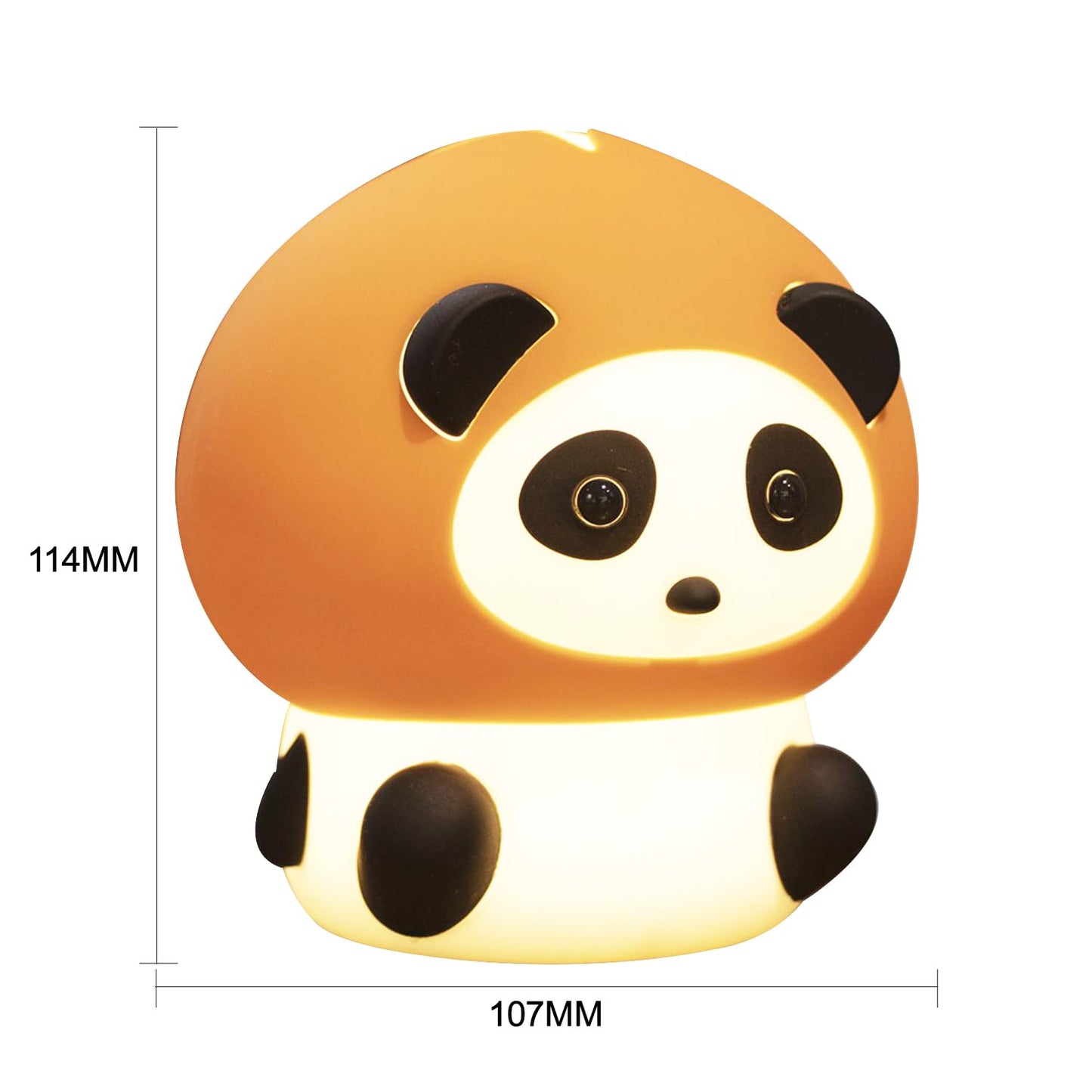 Cute Frog Night Light for Kids, Color Changeable Soft Silicone Sleeping Night Lamp for Nursery, Dimmable Timer Rechargeable Colorful Baby's Light Room Decor Children Gifts