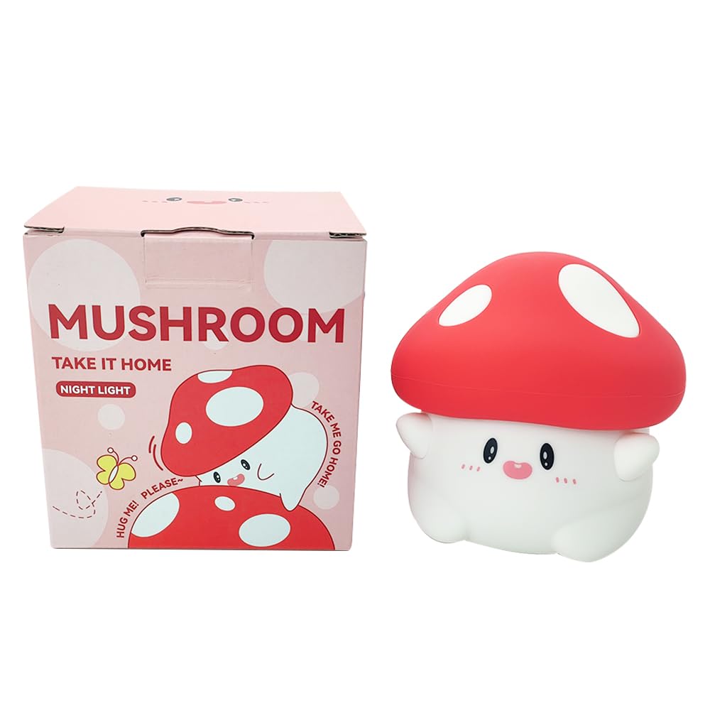 Cute Frog Night Light for Kids, Color Changeable Soft Silicone Sleeping Night Lamp for Nursery, Dimmable Timer Rechargeable Colorful Baby's Light Room Decor Children Gifts