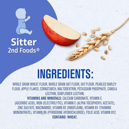Gerber Toddler Food, Multigrain Banana Apple Strawberry Cereal, 8g Whole Grains, Iron, Zinc & Vitamin B12, Toddler Cereal, 6-Pack