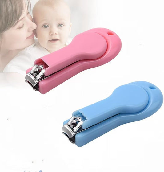 Baby Nail Clippers，2 Pack Nail Clippers，for Trimming Baby's Fingers or Toes，Blue and Pink Toddler Nail Clipper，Be Suitable for；Infant, Toddler, Kids