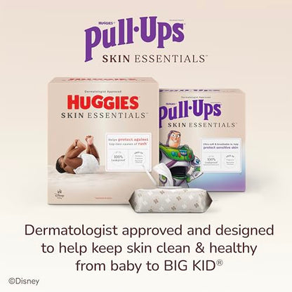 Pull-Ups Girls' Skin Essentials Potty Training Pants, Training Underwear, 2T-3T (16-34 lbs), 124 Ct (4 Packs of 31)