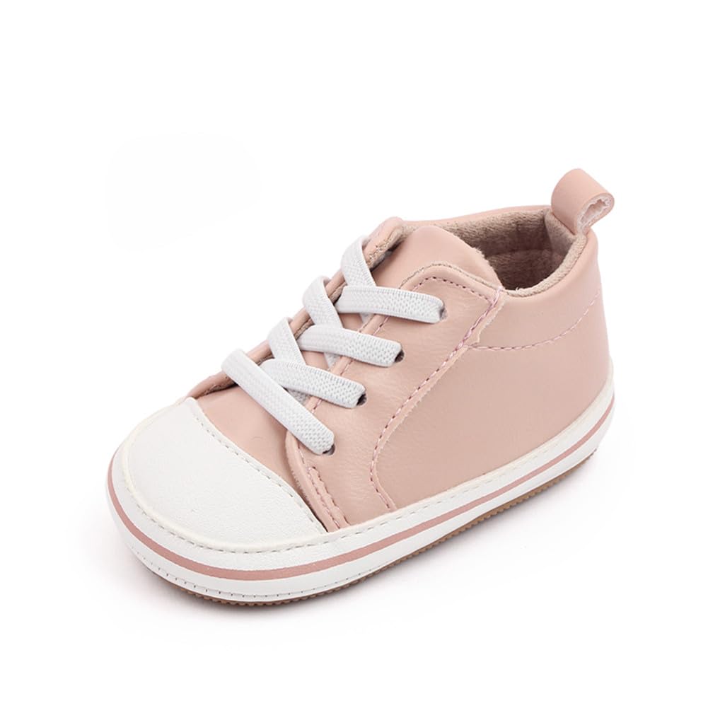 LONSOEN Baby Girls Boys Loafers Prewalker Dress Crib Shoes