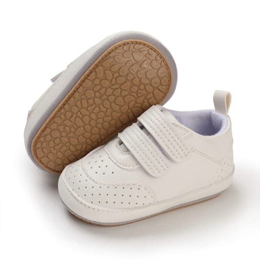 E-FAK Baby Shoes Boys Girls Infant Sneakers Non-Slip Rubber Sole Toddler Crib First Walker Shoes