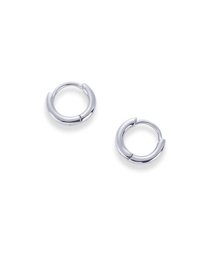 PAVOI 14K Gold Plated Sterling Silver Posts Cubic Zirconia Mini Huggie Earrings for Women | Tiny Cartilage Helix Huggie Hoop Earrings