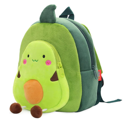 Toddler Backpack for Boys and Girls, Cute Soft Plush Animal Cartoon Mini Backpack Little For Kids 2-6 Years (Cows)