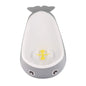 Cute Frog Potty Training Urinal for Boys with Funny Aiming Target - Coffee