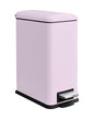 Diaper Pail, Baby Diaper Trash Can with Removal Inner Liner, Childproof Lock, Stainless Steel Garbage Pail with lid, Soft Close, Odor Control Diaper Disposal Bin, 4 Gallon Pink Diaper Can