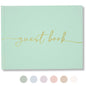 Lamare Elegant Blank Page Wedding Guest Book – The Perfect Polaroid Guest Book for Wedding Receptions, Birthdays, Baby Showers, and Special Events – A Stylish Sign-in Book for Guests