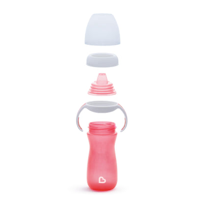 Munchkin® Gentle™ Transition Sippy Cup with Trainer Handles, 10 Ounce, Blue