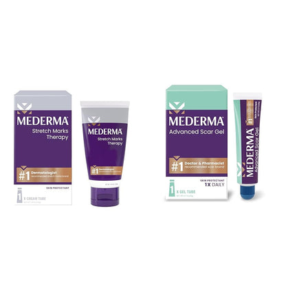 Mederma Stretch Marks Therapy, Helps Prevent and Treat Stretch Marks, Safe to Use When Pregnant, Pregnancy Skin Care, 5.29 oz (150g)