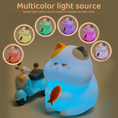 Cute Frog Night Light for Kids, Color Changeable Soft Silicone Sleeping Night Lamp for Nursery, Dimmable Timer Rechargeable Colorful Baby's Light Room Decor Children Gifts