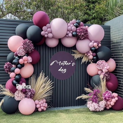 Dusty Blue Tan Balloon Garland Double Stuffed Slate Pastel Blue Brown Nude White Sand Latex Balloons Arch Kit for Neutral Baby Shower Birthday Bridal Wedding Bear Theme Party Decorations