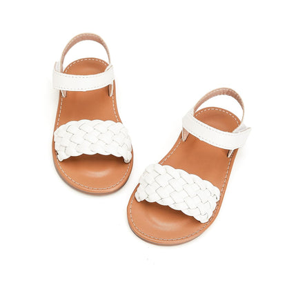 Toddler Girls Sandals Summer Flats Dress Shoes for Baby Little Kids Girl