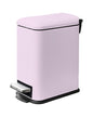 Diaper Pail, Baby Diaper Trash Can with Removal Inner Liner, Childproof Lock, Stainless Steel Garbage Pail with lid, Soft Close, Odor Control Diaper Disposal Bin, 4 Gallon Pink Diaper Can