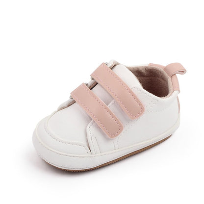 LONSOEN Baby Girls Boys Loafers Prewalker Dress Crib Shoes