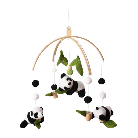 Baby Mobile for Crib, Nursery Mobile Decor, Bee Decoration for Infant, Soft Mobile for Boys and Girls