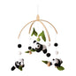 Baby Mobile for Crib, Nursery Mobile Decor, Bee Decoration for Infant, Soft Mobile for Boys and Girls