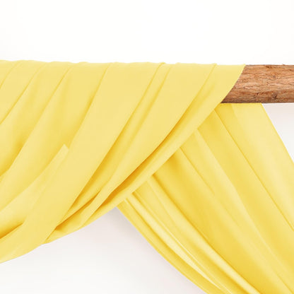 Wedding Arch Draping Fabric 2 Panels 30'' x 18FT Sage Green Sheer Chiffon Arch Drapery for Bridal Shower Backdrop Outdoor Party Church Ceremony