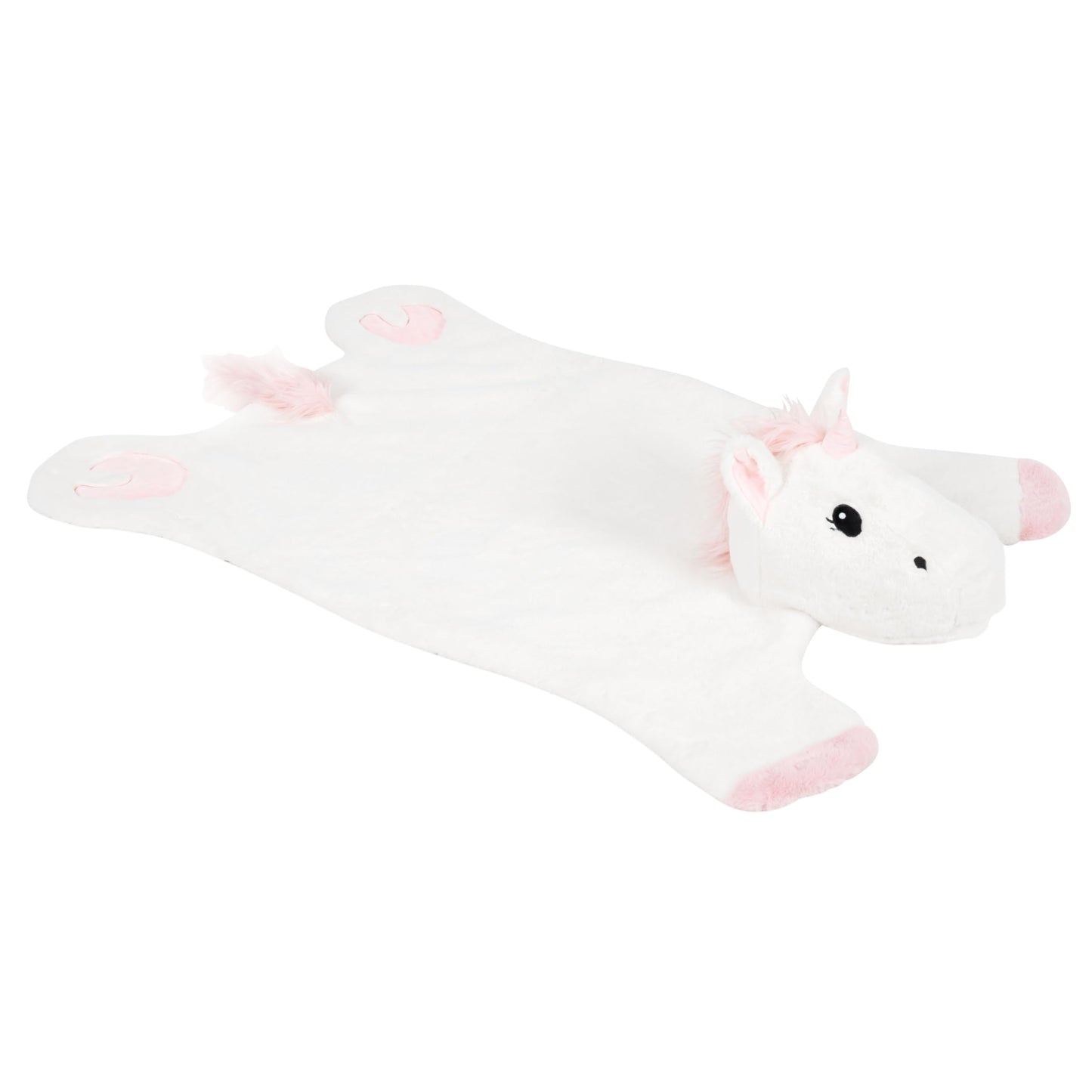 Plush PlushieRugs - Animal Rug for Kids Room, Fluffy Nursery and Fur Kids Rugs for Playroom - Big Large Stuffed Animals Irregular Shaped Rug that Works Great as Woodland Nursery Decor (Dinosaur)