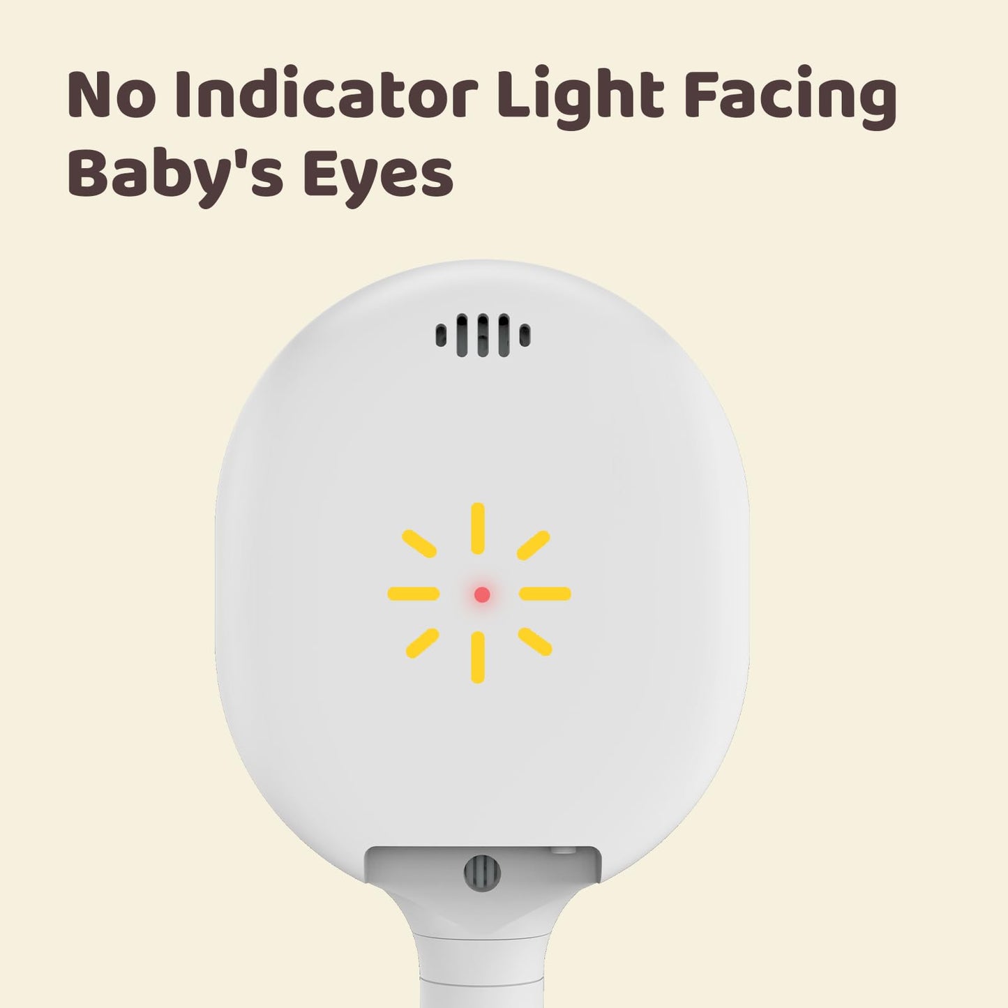 NETVUE Upgraded Baby Camera Monitor Video - 5000mAh Baby Monitor with Camera and Audio, 5" Display, 4 in 1 Bracket Meets The Needs in All Scenarios, Smart Phone App, Cry Detection