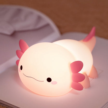 Led Cute Dog Night Light, Dimmable Nursery Puppy Kawaii Lamps, Super Squishy Silicone USB Rechargeable Touch Control Night Lamp for Kids Adults, Used for Camping Party Room Decor (Dog)