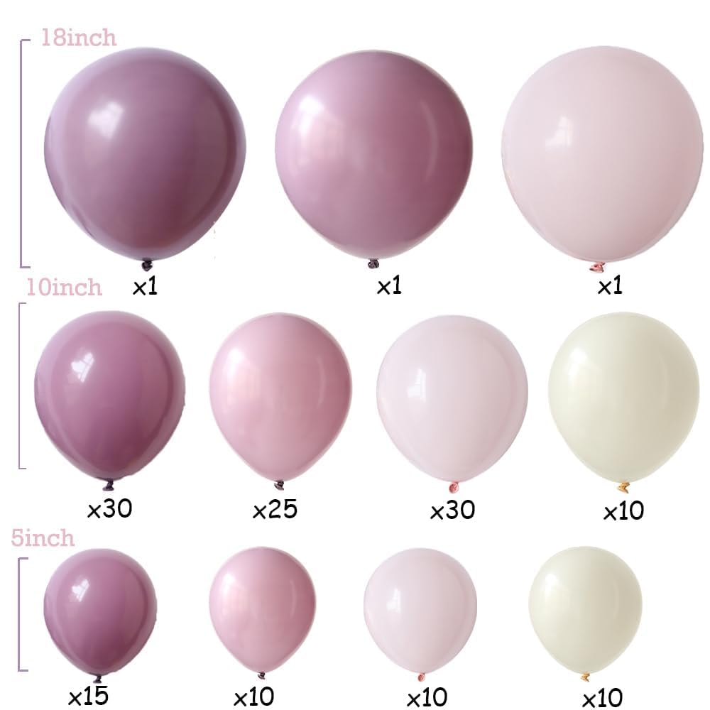 Baby in Bloom - Kit de arco de globos de 139 piezas, guirnalda de globos color verde salvia pastel y rosa para decoración de fiesta de cumpleaños de baby shower