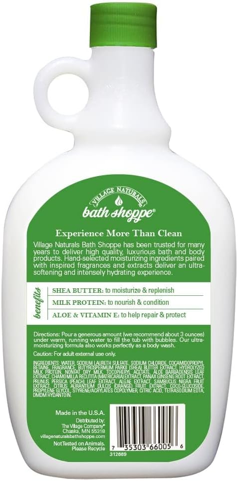 White Tea and Jasmine Foaming Milk Bath, 28 Fl Oz, Pack of 2