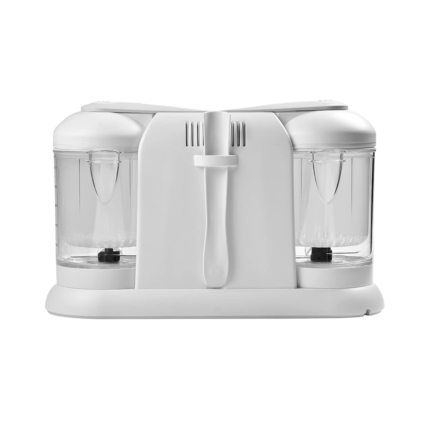 BEABA Babycook Duo 4 in 1 Baby Food Maker, Puree Steamer and Blender for Purees, Grinder with Auto Steam Cooking, Lrg 9.1 Cup Capacity, Makes 54 Servings in 20 Mins, Charcoal