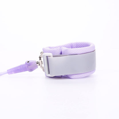Toddlers Leash + Anti Lost Wrist Link Child Kids Safety Harness Kids Walking Wristband Assistant Strap Belt for Girl Pink Christmas Gift