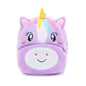 NICE CHOICE Cute Toddler Backpack Toddler Bag Plush Animal Cartoon Mini Travel Bag for Baby Girl Boy 2-6 Years(Grey Elephant)