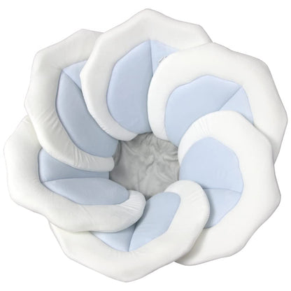 Baby Bath Pad for Infant Bathtub Sink - Flower Mat Tub Lounger - Petal Soft Supports Newborn Bathing Insert Seat - 31" (Pink)