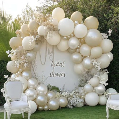 Pink Blue Green Balloon Garland Double Stuffed Dusty Light Green Baby Blue Blush Mauve Latex Pastel Balloon Arch Kit for Boho Baby Shower Gender Reveal Bear Birthday Floral Party Decoration