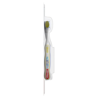 Colgate Baby Training Toothpaste and Toothbrush Kit, Mild Fruit Flavor Set for Ages 3-24 Months