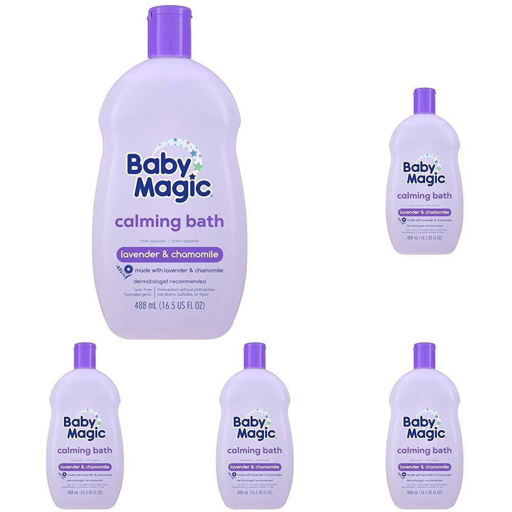 Baby Magic Calming Baby Bath, 16.5 Fl Oz