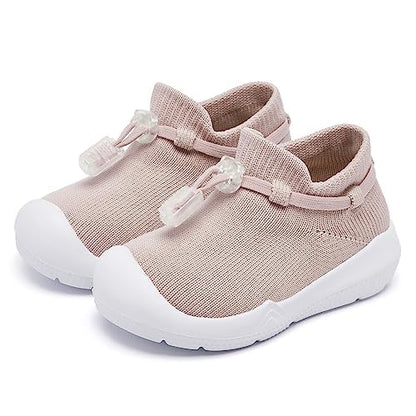 MORENDL Baby Sock Shoes Toddler Sneakers Infant Tennis Slip On Walking Shoes Boys & Girls Non-Slip Slippers