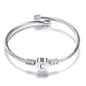 VQYSKO Gold Bracelets for Girls-A to Z Stainless Steel Heart Initial Girl Jewellery, Birthday Gifts for Girls
