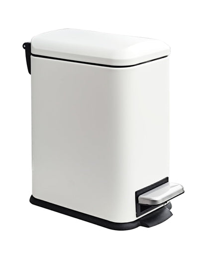 Diaper Pail, Baby Diaper Trash Can with Removal Inner Liner, Childproof Lock, Stainless Steel Garbage Pail with lid, Soft Close, Odor Control Diaper Disposal Bin, 4 Gallon Pink Diaper Can